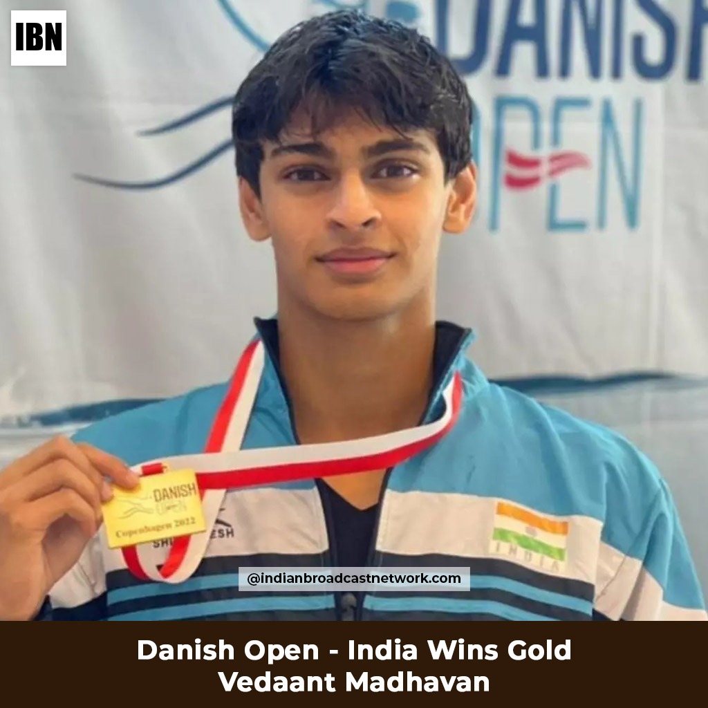 Danish Open: It’s Gold for Vedaant Madhavan, Son of R. Madhavan