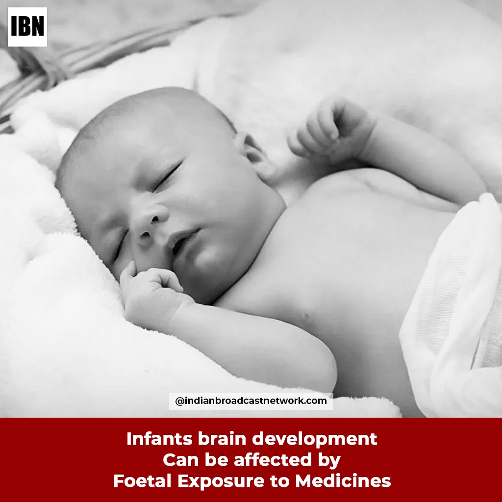 Infants brain development can be affected by Foetal exposure to medicines: Study - Indian Broadcast Network