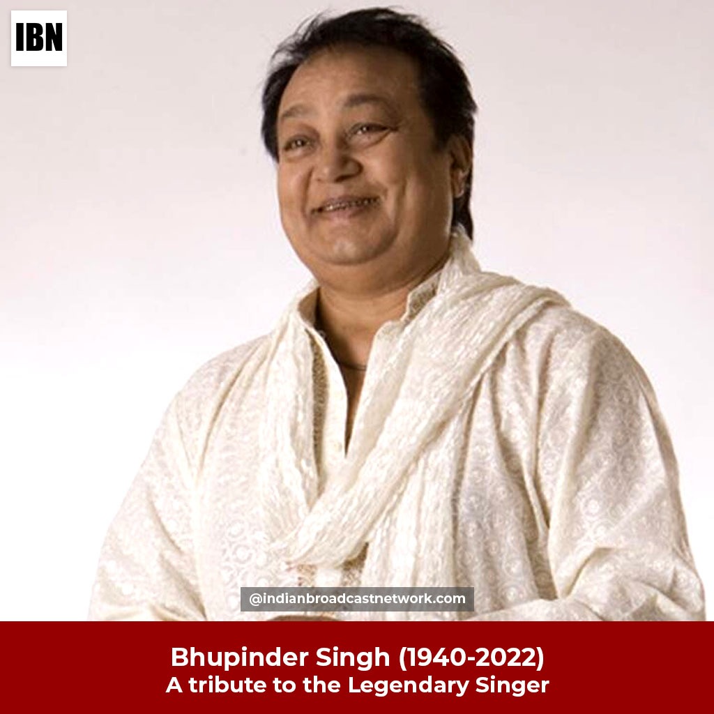 Bhupinder Singh (1940-2022) – A tribute to the Legendary Singer - indian broadcast network